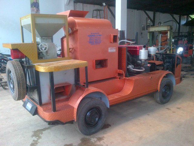 Perakitan Mesin Stone crusher